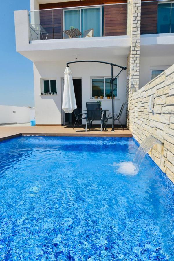 Melanos Residence 2 Bdrm Townhouse With Private Pool Klorakas Luaran gambar